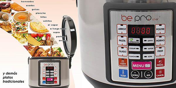 robot cocina be pro chef premier 14 programas brutal relacion calidad-precio