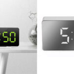 Reloj digital LED con despertador en varios modelos