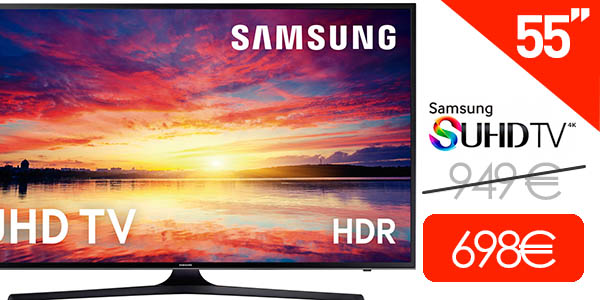 Smart TV Samsung 55KU6000 UHD 4K HDR