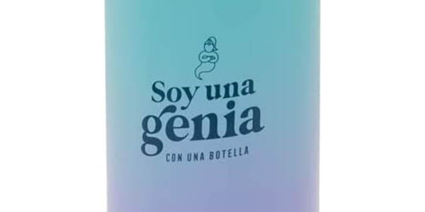 Botella "Soy una Genia con una botella" de Mr. Wonderful