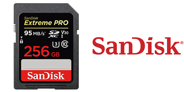 SDXC SanDisk Extreme PRO de 256 GB barata