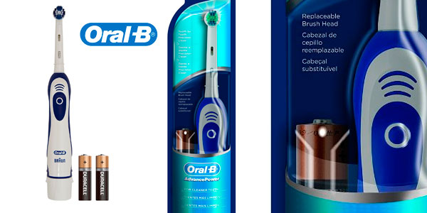 Cepillo eléctrico Oral B Advance Power a pilas barato en Amazon