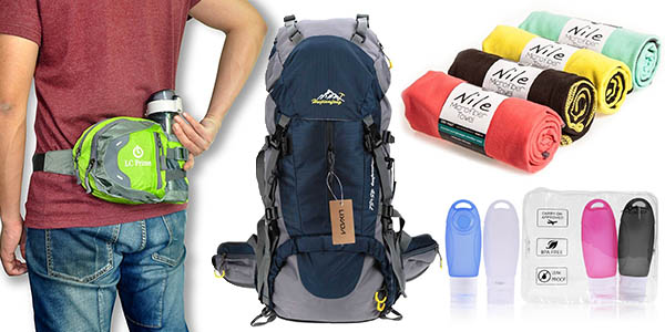 mochilas y complementos para viajes de senderismo baratos