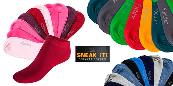 Pack de 10 pares de calcetines cortos unisex baratos en Amazon 
