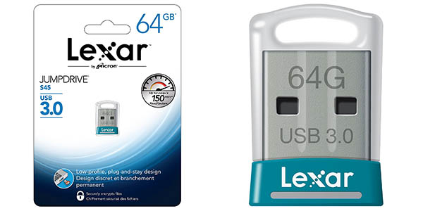 Memoria USB 3.0 Lexar JumpDrive S45 64GB
