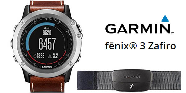 Reloj deportivo Garmin Fēnix 3 Zafiro Edición Especial + HRM Run