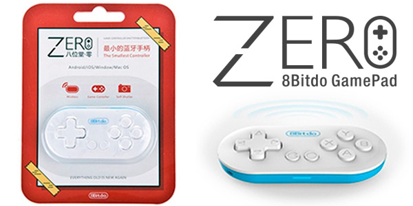 Gamepad inalámbrico de bolsillo 8Bitdo Zero para Android, PC y Mac