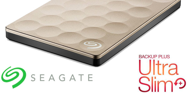 Disco duro externo portátil Seagate Backup Plus Ultra Slim de 1TB
