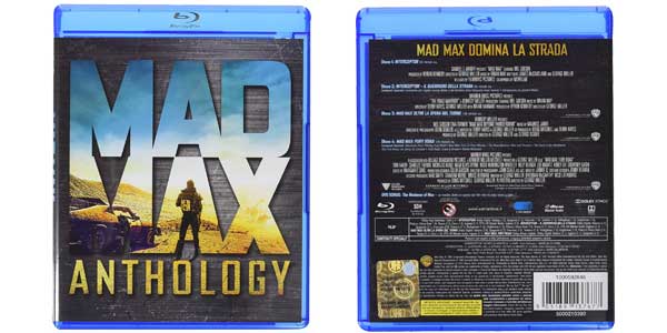 Antología Mad Max 4 películas en Blu-Ray barato en Amazon