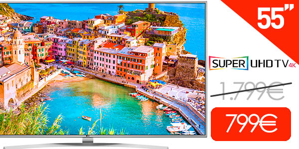 Smart TV LG 55UH770V de 55'' Super UHD 4K