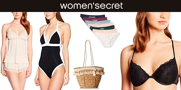 Rebajas en Women'secret en Amazon Moda hasta el 2 de mayo