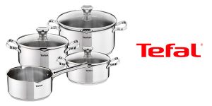 Batería de cocina Tefal Duetto de 7 piezas rebajada en Oferta Flash de Amazon