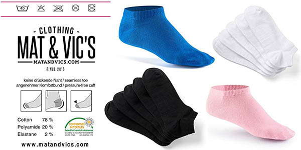 calcetines tobilleros unisex colores relación calidad-precio brutal