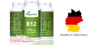 Bote 365 comprimidos Vitamina B12 Vegavero barato en Amazon