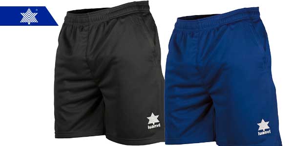 pantalones deportivos cortos para hombre Luanvi Walk chollo en Amazon