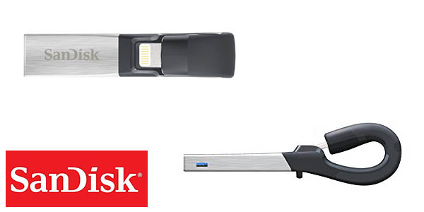 Pendrive SanDisk iXpand de 32 GB barato