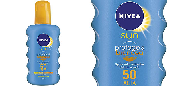 Spray Nivea Protege & Broncea FP 50