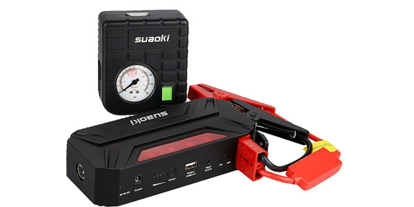 Arrancador de batería Suaoki T3 Plus barato en Amazon