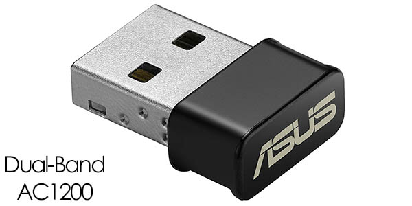 Adaptador WiFi USB ASUS USB-AC53 Nano