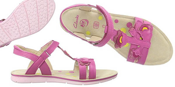 calzado cómodo niñas Clarks Mimo Gracie