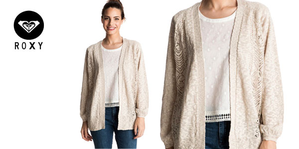 Chaqueta de punto para mujer Roxy Tide Runner chollo en eBay