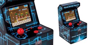 Mini máquina recreativa arcade Me! con 240 juegos de 16 bits