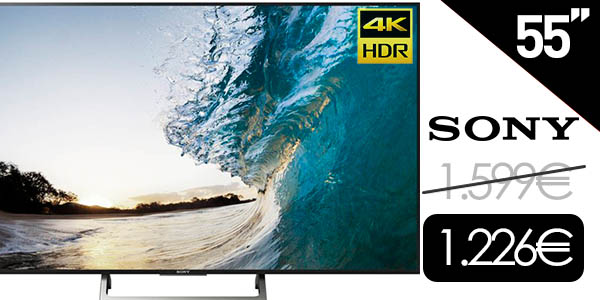 Smart TV Sony KD-55XE8596 UHD 4K de 55"