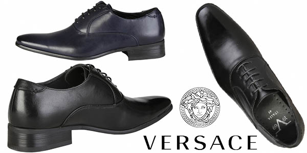 zapatos de vestir Versace Jonas para hombre baratos