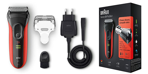 Afeitadora recargable Braun Series 3 ProSkin 3030s barata en Amazon