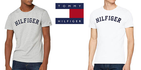 camiseta Tommy Hilfiger logo UM0UM00054 barata
