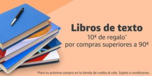 código descuento libros de texto Amazon