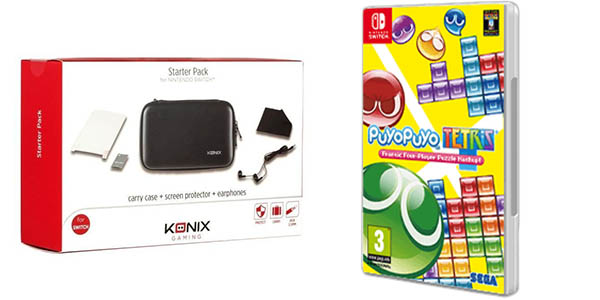 Puyo Puyo Tetris + Konix Starter Pack para Nintendo Switch