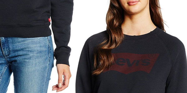 Sudadera sweatshirt vintage Levi's para mujer muy barata
