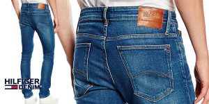 Vaqueros para hombre Tommy Hilfiger Skinny Sidney Mic chollo en Amazon