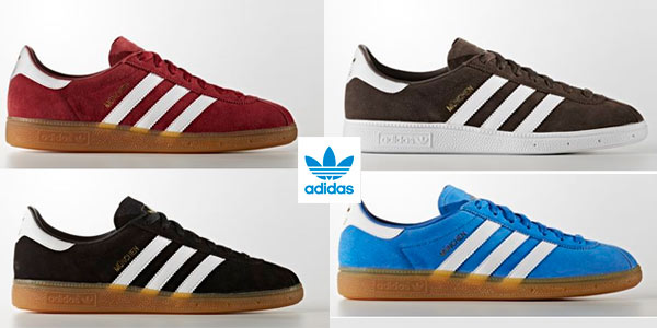 Zapatillas Adidas München en 5 colores rebajadas en la web de Adidas