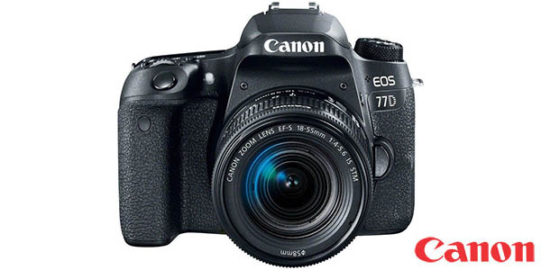 Canon EOS 77D DSLR + EF-S 18-55MM F/4-5.6