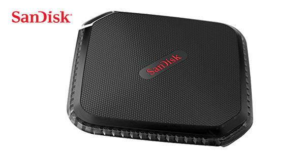 Disco Duro portátil SSD SanDisk SDSSDEXT-250G-G25 Extreme 500 de 250 GB chollo en Amazon