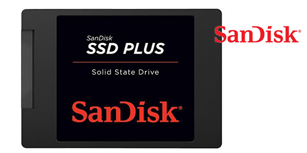 Disco SSD SanDisk Plus de oferta en Amazon