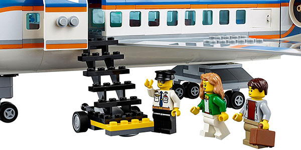 Aeropuerto con avión y terminal de pasajeros LEGO City barato