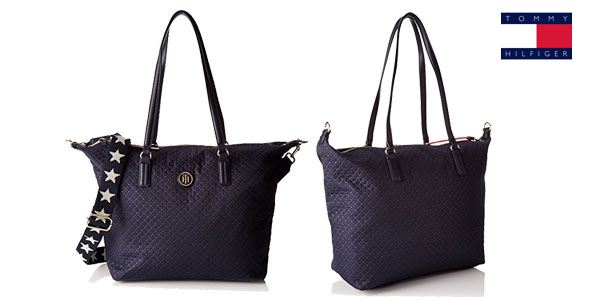 Bolso Tommy Hilfiger Poppy Tote Quilted Argyle chollo en Amazon