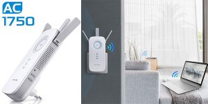 Extensor/repetidor TP-Link AC1750 RE450 Dual 1750 Mbps con 3 antenas barato