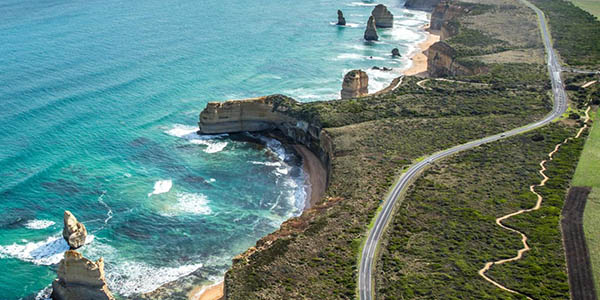 Great Ocean Road carretera en Australia Doce Apóstoles