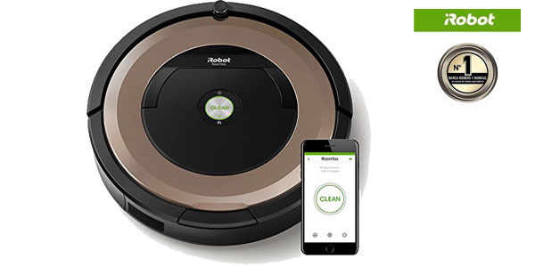 café apetito Teórico ▷ Chollazo Robot aspirador Roomba 895 con WiFi y sensores de suciedad Dirt  Detect por sólo 299,99€ con envío gratis (-50%) ¡Corre!