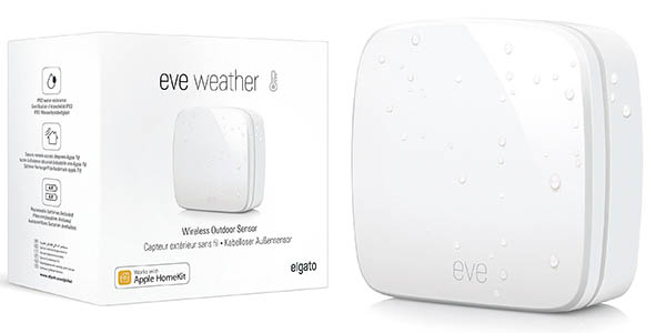 Sensor meteorológico Elgato Eve Weather inalámbrico