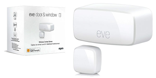 Sensor inalámbrico de contacto Elgato Eve Door & Window con Apple HomeKit chollo en Amazon