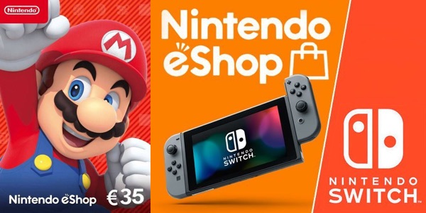 Descubrimiento Endurecer río ▷ Chollo Tarjeta Nintendo eShop de 35€ para Nintendo Switch por sólo 31,99€  con envío inmediato