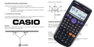 Calculadora científica Casio FX-82ES Plus con 252 funciones barata