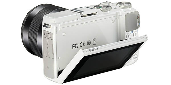 Canon EOS M3 en color blanco