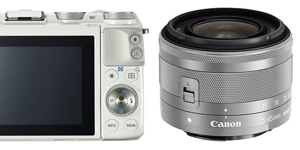 Cámara CSC Canon EOS M3 barata