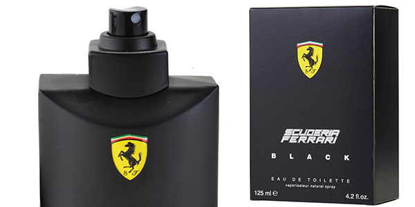 Colonia Scuderia Ferrari Black en vaporizador de 125 ml 